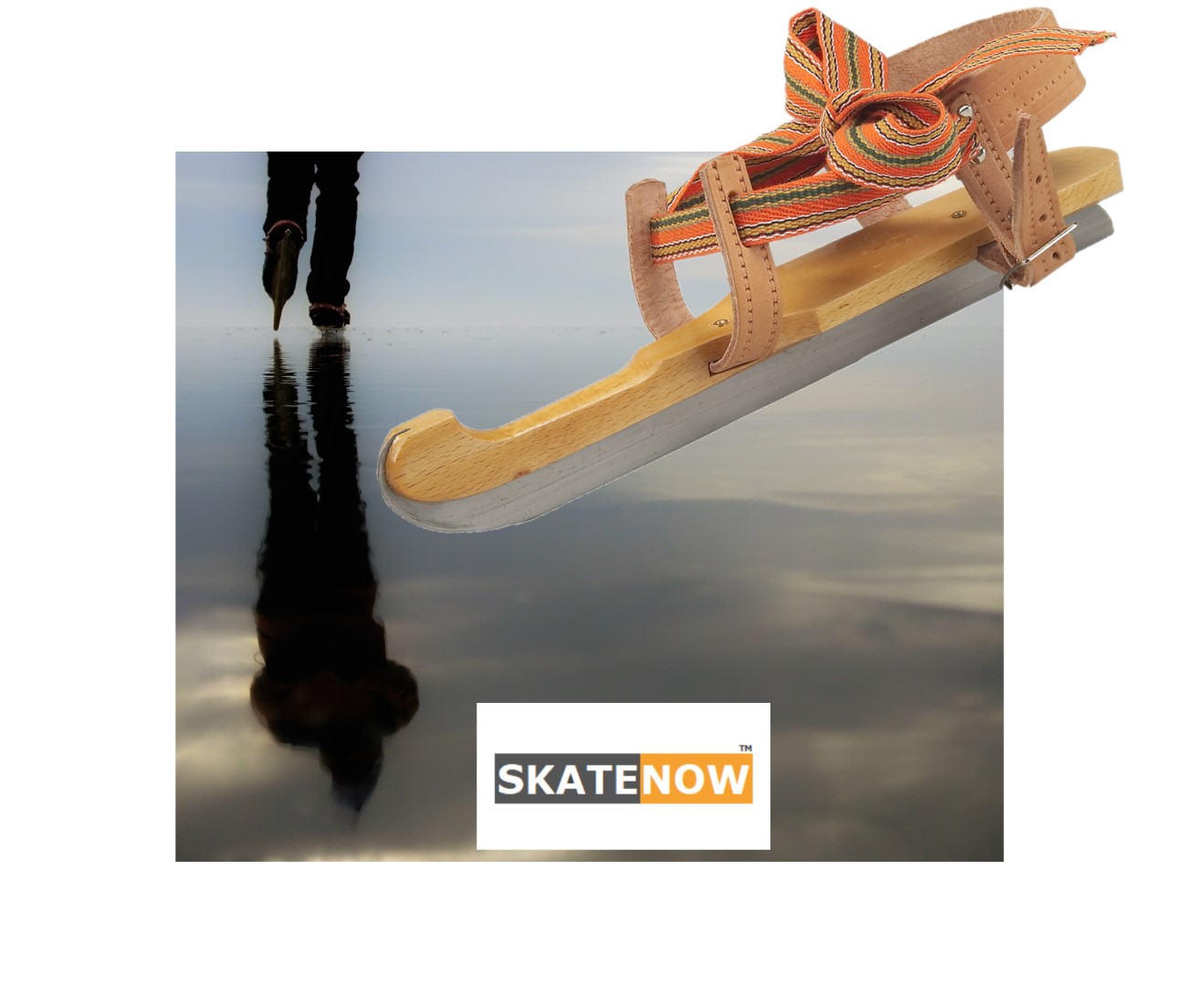 Friese Doorloper - Classic Dutch Wooden Skates